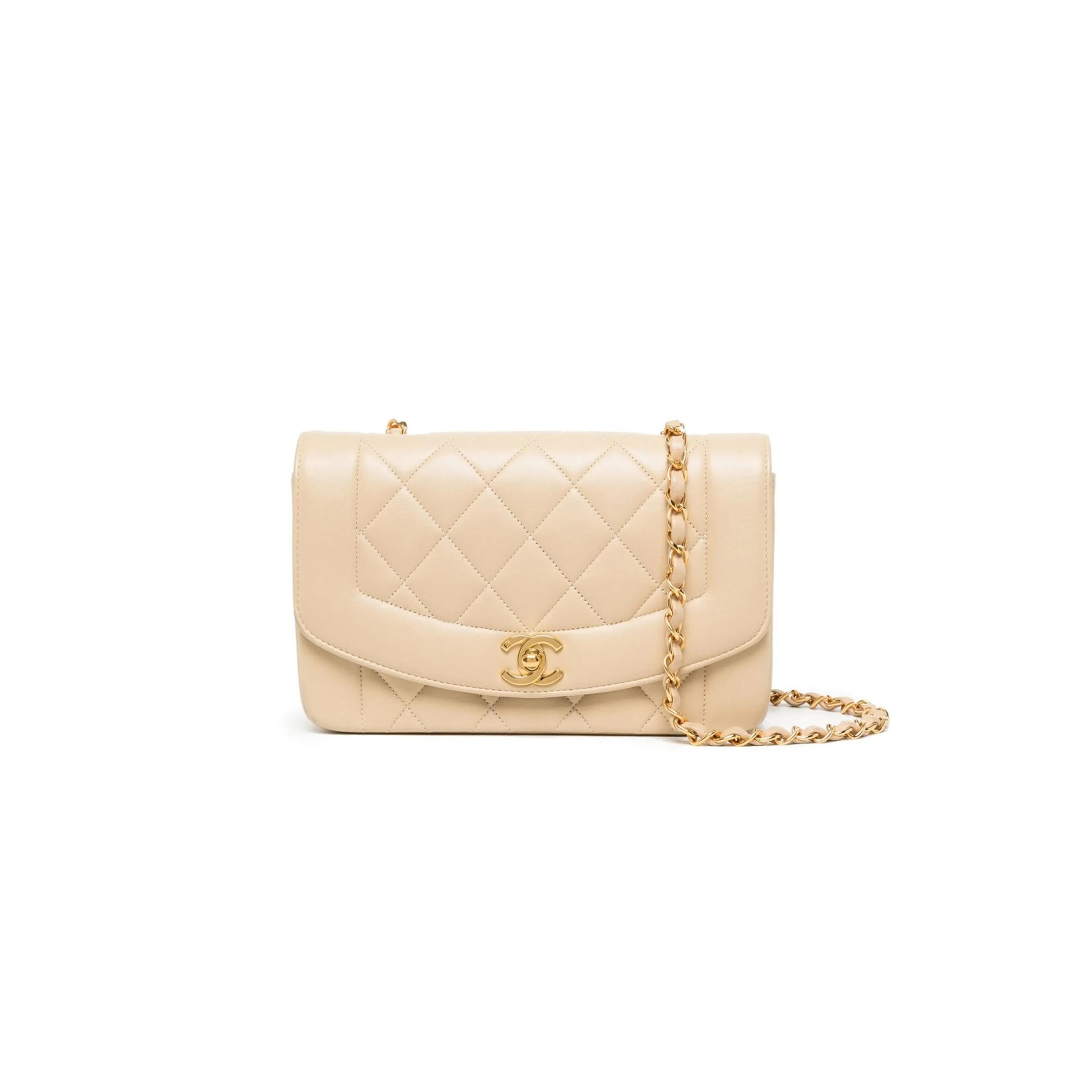 CHANEL SMALL DIANA SHOULDER BAG (22*14.5*7cm)